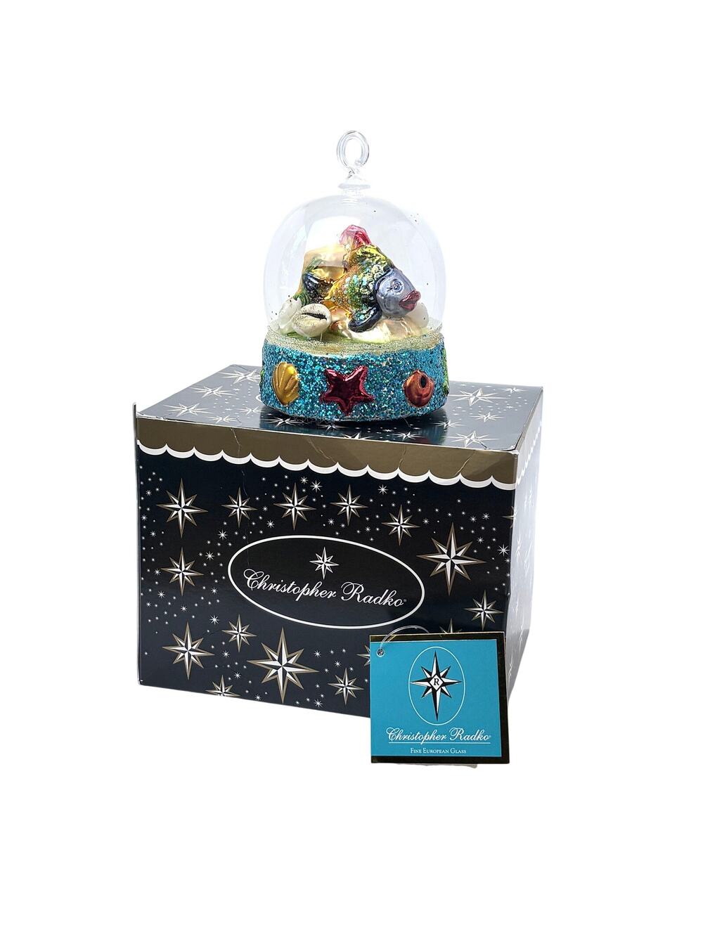 Christopher Radko  2008 Christmas Under The Sea Ornament 5 In Tall